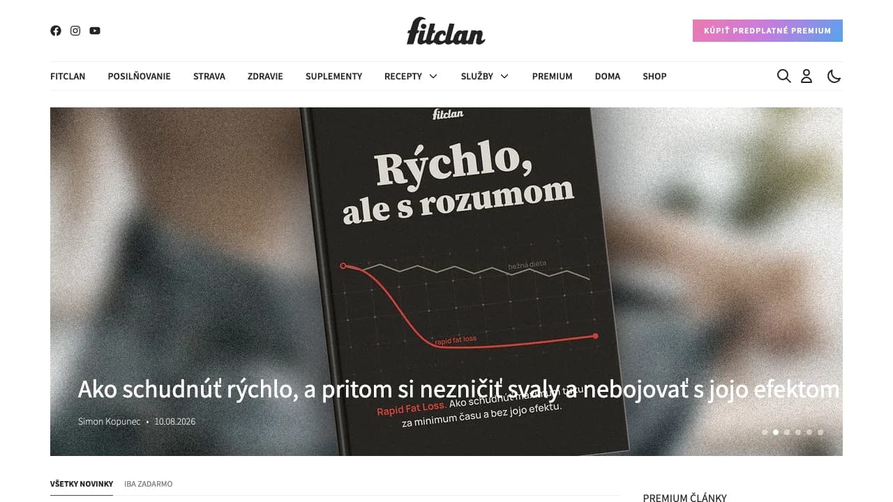 FitClan.sk public website