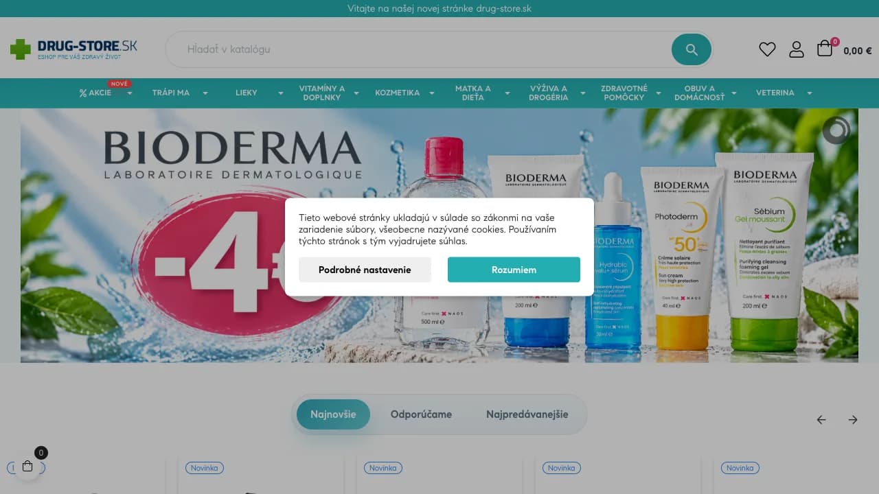 Drug-Store.sk public website