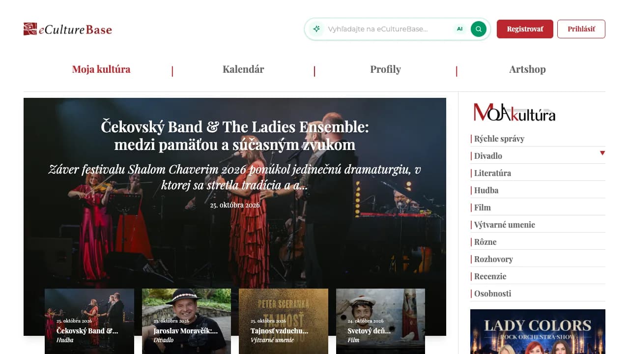 eCulture public website